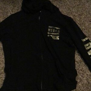 Black Vegas zip up jacket